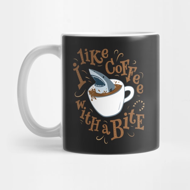 I like Coffee with a Bite - Shark in a Cup by propellerhead